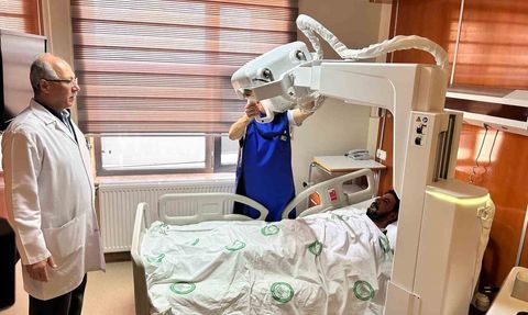 ASELSAN'in yerli mobil dijital röntgeni Ankara'da hizmete sunuldu