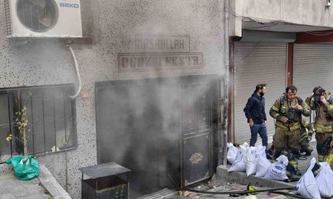 Bağcılar'da tekstil atölyesinde yangın