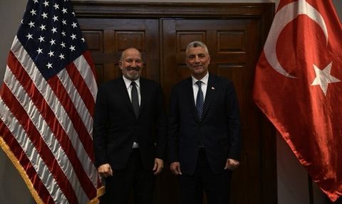 Bakan Bolat, ABD Ticaret Bakanı Howard Lutnick ile görüştü