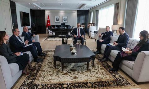 Bakan Fidan, BM İnsani İşleri Yetkilisi Tom Fletcher’i Ankara’da Kabul Etti