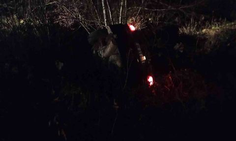 Bartın'da şarampole devrilen araçtan yakıt sızıntısı paniğe yol açtı