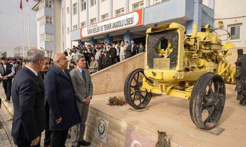 Başkan Sami Er, Battalgazi Tarım Lisesi öğrencileriyle buluştu