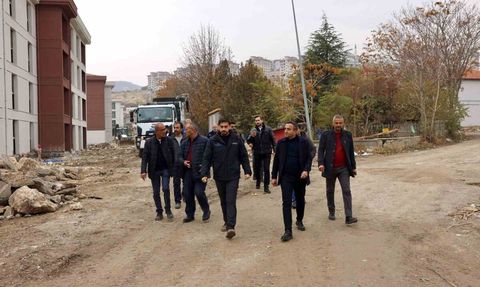 Başkan Ulutaş 1. ve 2. etap rezerv alanlarını inceledi