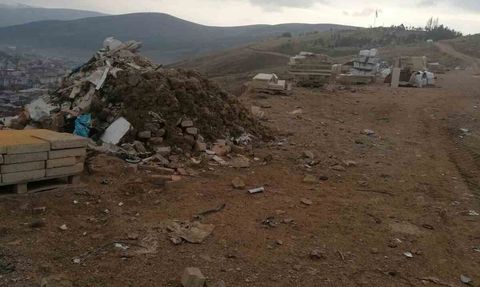 Bayburt Kent Konseyi Şehit Osman Dağı'ndaki hafriyata başvuru yaptı