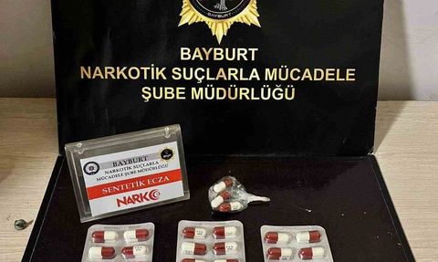 Bayburt’ta uyuşturucu operasyonu: Bonzai ve Lyrica ele geçirildi