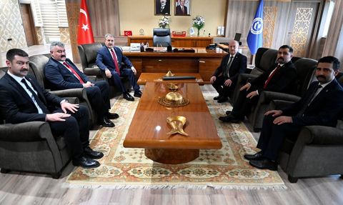 BBP Genel Başkanı Destici'den Prof. Dr. Ahmet Demir'e hayırlı olsun ziyareti