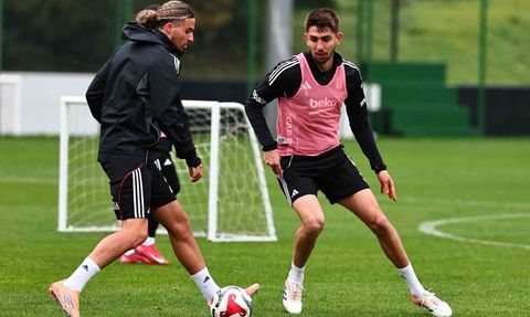 Beşiktaş, Trabzonspor maçı hazırlıklarını sürdürdü