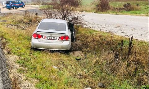 Bilecik'te trafik kazası: Söğüt-Eskişehir yolunda 2 yaralı