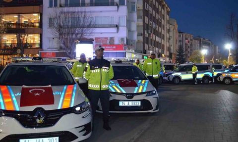 Bolu'ya 68 yeni emniyet ve jandarma aracı teslim edildi