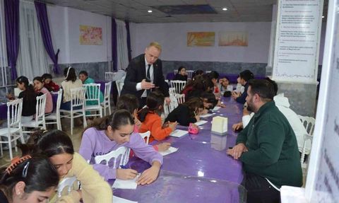 Bulanık’ta Kaymakam Koşansu kız pansiyonunu ziyaret etti