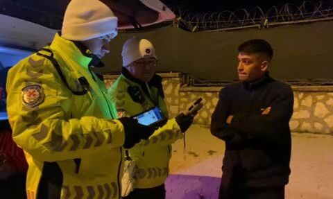 Burdur'da aday sürücünün alkollü yakalanması sonucu ehliyet iptali