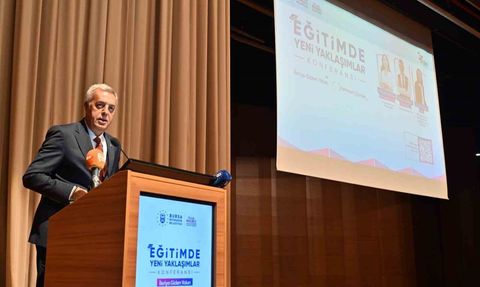 Bursa'da 'Eğitimde Yeni Yaklaşımlar Konferansı' öğretmenlerin ilgisini çekti
