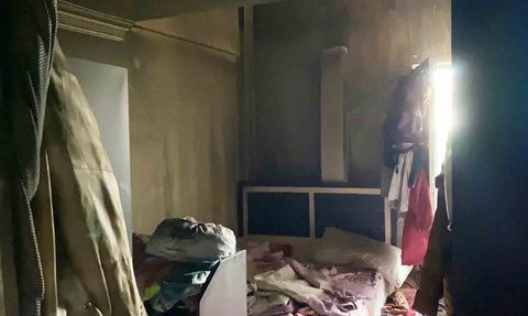 Bursa'da iş hanında çıkan yangın — 4 yaşındaki çocuk dumandan etkilendi