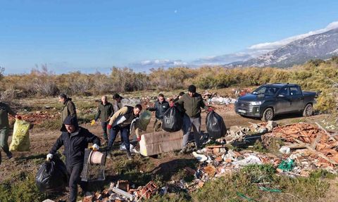 Büyük Menderes Deltası'nda çevre temizliği seferberliği