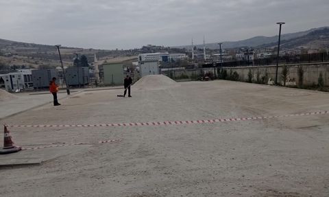 Çermik Devlet Hastanesi'nde otopark genişletiliyor