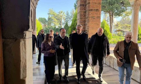 Christian Wulff İznik’te tarihle buluştu