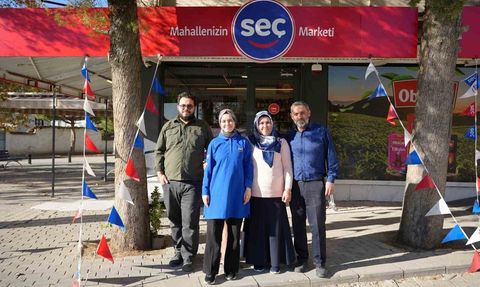 Denizli'de anne ve kızın hayali Seç Market ile gerçeğe dönüştü
