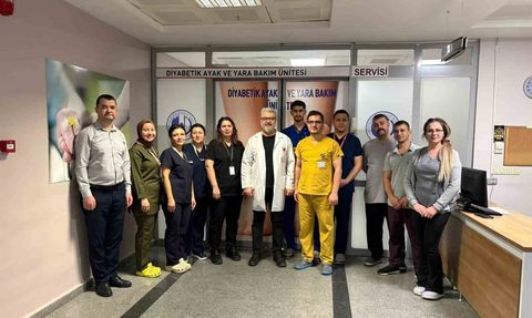 Diyabetik Ayak ve Yara Bakım Servisi Afyonkarahisar'da 4 Yıldır Hizmette