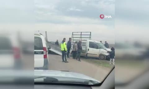 Diyarbakır Çınar'da pikap şarampole yuvarlandı: 1 yaralı