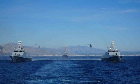 Doğu Akdeniz-2025 Fiili Davet Tatbikatı Antalya açıklarında tamamlandı