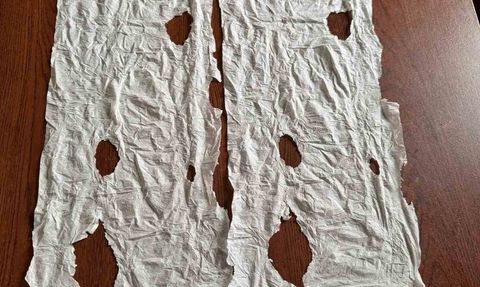 Düzce'de dinlenme tesisinde peçeteye emdirilmiş uyuşturucu ele geçirildi