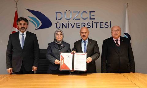 Düzce Üniversitesi ile Milli Eğitim Müdürlüğü arasında eğitim iş birliği protokolü