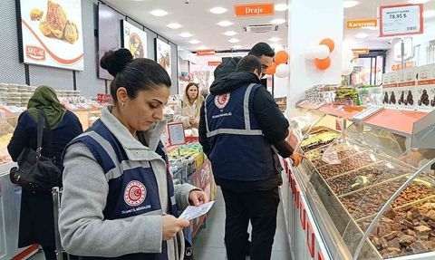 Edirne’de yılbaşı öncesi fiyat ve etiket denetimleri sıklaştırıldı