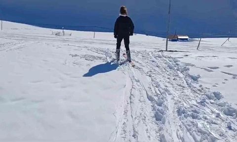 Eğribel Kayak Merkezi Giresun'da faaliyete geçti
