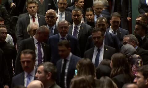 Erdoğan: "Filistin halkının yanında eğilmeden, bükülmeden dimdik duruyoruz"