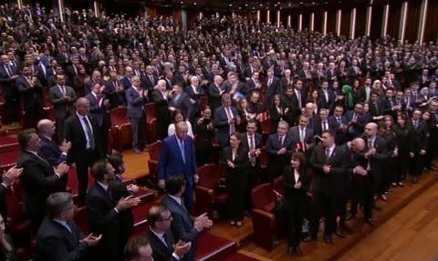 Erdoğan: Milletimiz yaşayan ve toprağın altındaki münevverlerle bir bütündür