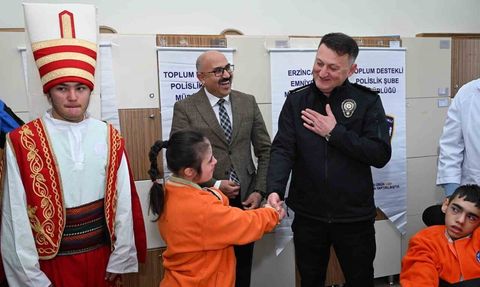 Erzincan Emniyet Müdürlüğü'nden Dünya Engelliler Günü etkinliği