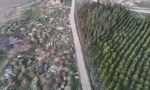 Eskişehir Keskin Mahallesi merası kaçak çöplük oldu