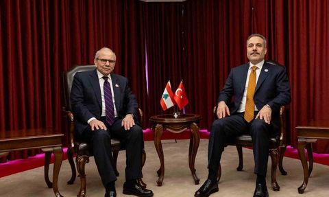 Fidan, Nawaf Salam ile 23. Doha Forumu'nda görüştü