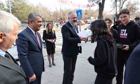 Genel Müdür Karaman mezun olduğu Erzurum Lisesi’ni ziyaret etti