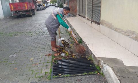 Germencik'te Yağış Sonrası Ekipler Sahada