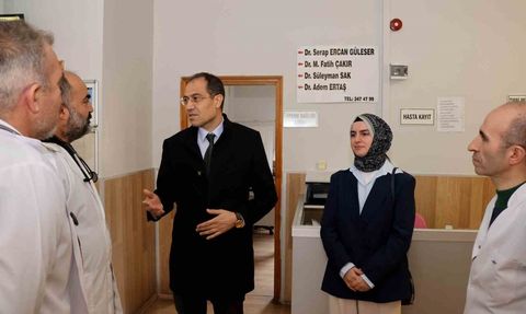 İl Sağlık Müdürü Erşan, Melikgazi Aile Sağlığı Merkezlerini Yerinde İnceledi