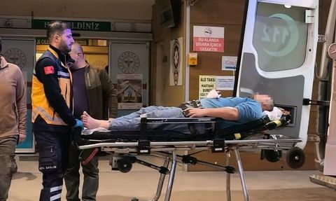 İnegöl'de yük asansörü montajı sırasında tekniker elektrik akımına kapıldı