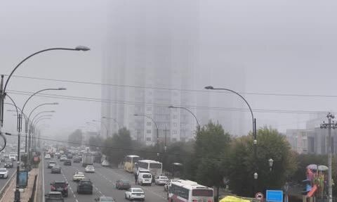 Irak’ta yoğun sis nedeniyle Bağdat, Erbil ve Kerkük havalimanlarında seferler durdu