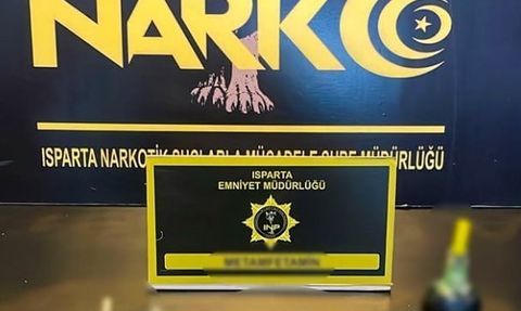 Isparta’da narkotik operasyonda 3 şüpheli hakkında adli işlem