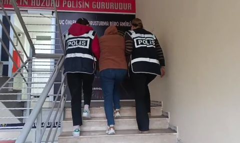 İzmir'de 28 yıl 5 ay 3 gün hapis cezası bulunan kadın hırsız yakalandı