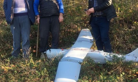 İzmit'te İHA düştü