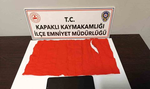 Kapaklı’da uyuşturucu satıcısı tutuklandı