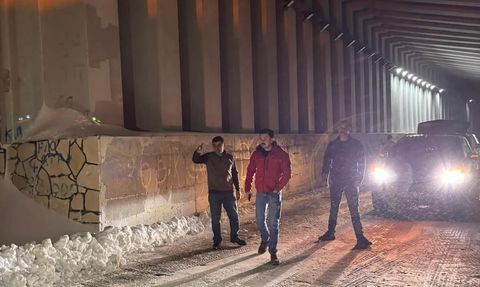 Karabet Geçidi'nde 3 bin rakımda kar ve sis ulaşımı zorlaştırdı