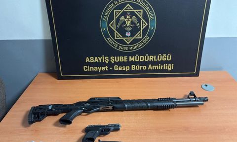 Karabük'te 46 aranan şahıs yakalandı, çok sayıda silah ve uyuşturucu ele geçirildi