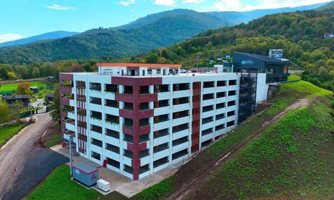 Kartepe'de 6 katlı otopark teleferik ziyaretçilerine hazır