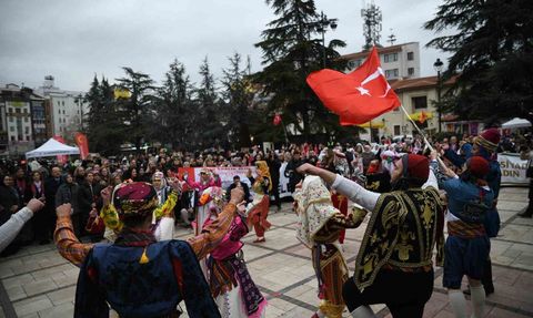 Kastamonu'da İlk Türk Kadın Mitinginin 106. Yılı Anıldı