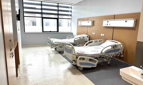 Kayapınar Şehir Hastanesi'nde örnek hasta odası tamamlandı