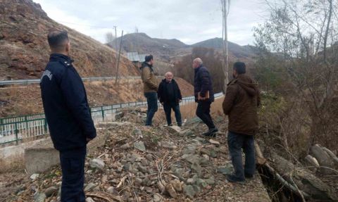 Kaymakam Ertuğrul Bayram Pınargözü ve Alaca köylerinde inceleme yaptı