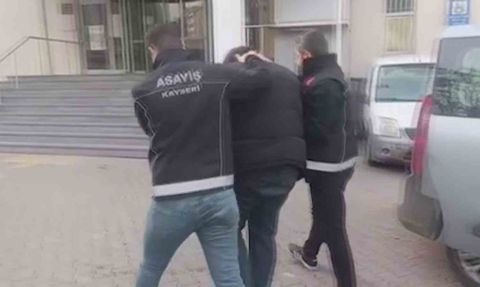 Kayseri'de 11 yıl 6 ay kesinleşmiş hapis cezası bulunan şahıs yakalandı