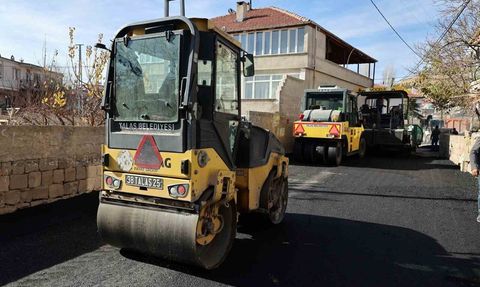 Kepez Mahallesi yollarında 5 bin 600 metrekarelik asfalt çalışması